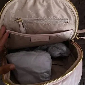Michael Kors pink vegan faux leather backpack MICHAEL Michael Kors | Bags | Michael Kors Pink Vegan Faux  main image 3